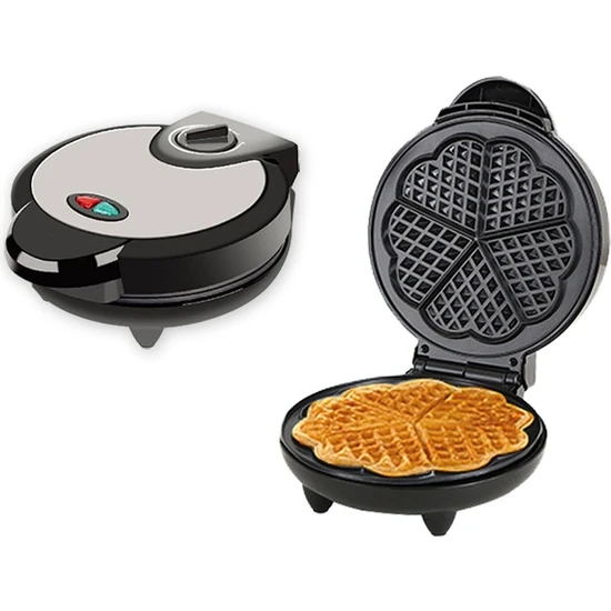 Jiangmeng Üçgen Waffle Makinesi Kalp Şeklinde Erik Çiçeği Waffle Makinesi Aşk Kahvaltı Makinesi (Yurt Dışından)