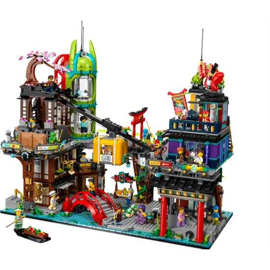 LEGO Ninjago® 71799 City Markets (6163 Parça)