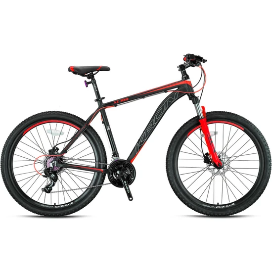Kron Xc 100 27.5 Jant 21 Vites Md Fren Siyah - Kırmızı