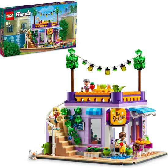LEGO®  Friends Heartlake City Mutfak Atölyesi 41747 - 8 Yaş ve Üzeri Çocuklar İçin Yaratıcı Oyun Aksesuarları İçeren Yaratıcı Oyuncak Yapım Seti (695 Parça)