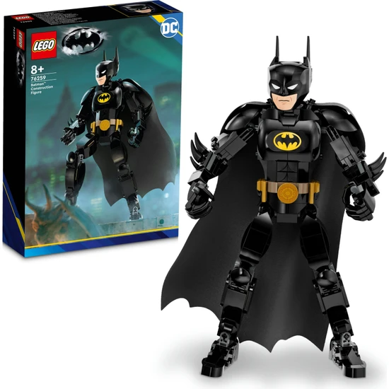LEGO®  Super Heroes Batman# Yapım Figürü 76259 - 8 Yaş ve Üzeri Çocuklar İçin Süper Kahraman İçeren Yaratıcı Oyuncak Yapım Seti (275 Parça)