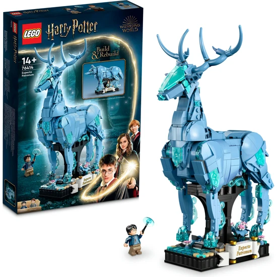 LEGO®  Harry Potter TM Expecto Patronum 76414 - 14 Yaş ve Üzeri Çocuklar İçin  Koleksiyonluk Yaratıcı Oyuncak Yapım Seti (754 Parça)