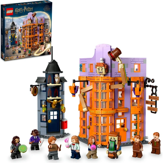 LEGO®  Harry Potter TM Diagon Yolu: Weasley Büyücü Şakaları 76422 - 8 Yaş ve Üzeri Çocuklar İçin  Koleksiyonluk Yaratıcı Oyuncak Yapım Seti (834 Parça)