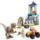 LEGO  Jurassic World Velociraptor Kaçışı 76957 - 4 Yaş ve Üzeri Çocuklar İçin  Yaratıcı Oyuncak Yapım Seti (137 Parça)