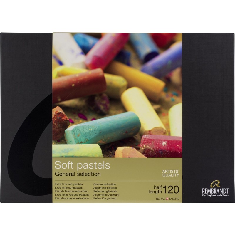 Rembrandt Yarım Boy Soft Pastel Boya Seti 120'lı Işığa Dayanıklı Özellikte Yüksek Pigment Konsantrasyonu