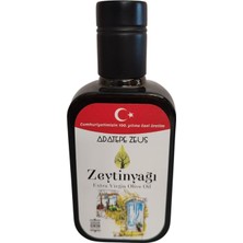 Adatepe Zeus Zeytinyağları Kozmetik 100. Yıl Temalı Ilk Hasat Içmelik Zeytinyağı 250 Ml.