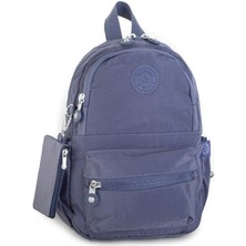 Nas Bag Küçük Kadın Sırt Çantası  Füme