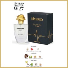 Diverso W27 Kadın Parfüm Edp 50 Ml Vanilya & Kahve | Sağlık Bakanlığı Üts Kayıtlı