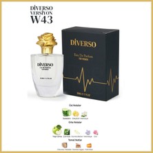 Diverso W43 Kadın Parfüm Edp 50 Ml Çiçeksi & Meyveli | Sağlık Bakanlığı Üts Kayıtlı