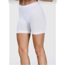 Elit Life ( T-15 ) Bayan Dikişsiz Uzun Boxer Şort Tekli