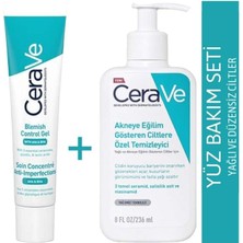 Cerave Akneye Eğilim Gösteren Ciltler Için Yüz Bakım Seti