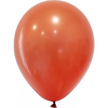 Kidspartim Retro Turuncu Pastel Balon 100 Lü