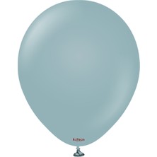 Kidspartim Retro Fırtına Mavisi Pastel Balon 100 Lü