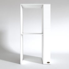 Kenzlife çamaşır-kurutma makinesi dolabı bolodenkamdf byz 180*090*60 % 100 mdf full mdf banyo kapaksız arkalıksız