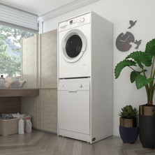Kenzlife çamaşır-bulaşık makinesi dolabı boryamdf byz 180*70*60 % 100 mdf full mdf banyo kapaksız arkalıksız