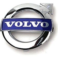 3K Volvo S60 V60 XC60 Panjur Logosu Amblem Yuvarlak