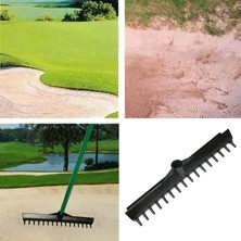 Wetnwind Dayanıklı Golf Bunker Tırmık Kafası Değiştirme Kişisel Golf Sığınak Tırmağı 37.5x7.5cm (Yurt Dışından)