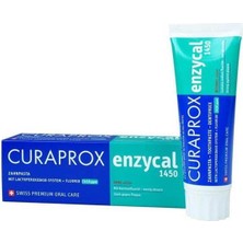 Curaprox 75 Ml Enzycal Diş Macunu SLS İçermez Tam Koruma Sağlar ve Güçlü Aroma Sunar 1450 Ppm
