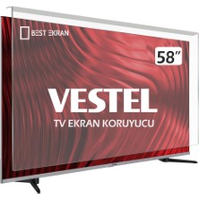 Best Ekran Vestel 58UA9631 Tv Ekran Koruyucu - Vestel 58" Inç 146 Ekran Koruyucu