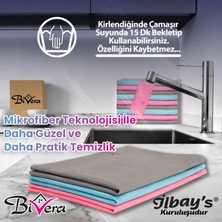 Bivera 3'lü Eko Paket Mikrofiber Temizlik Bezi 40X60 CM