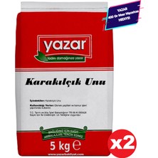 Yazar Taş Değirmende Öğütülmüş Karakılçık Unu 5 kg x 2 Paket