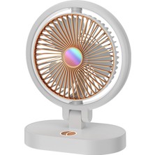 Bowujia Masaüstü Mini Fan Katlanır USB Taşınabilir Dilsiz (Yurt Dışından)