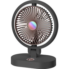 Bowujia Masaüstü Mini Fan Katlanır USB Taşınabilir Dilsiz (Yurt Dışından)