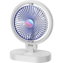 Bowujia Masaüstü Mini Fan Katlanır USB Taşınabilir Dilsiz (Yurt Dışından)