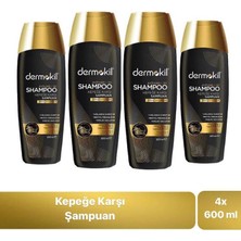 Dermokil Kepeğe Karşı Şampuan 600 Ml X 4 Adet