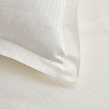 Karaca Home Uniq %100 Pamuk Çift Kişilik Saten Nevresim Takımı Beyaz