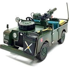 Rakun Home Jayland, Dekoratif Ww2 1951 Land Rover 1. Seri Askeri Jeep Model Vintage Araba