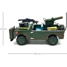 Rakun Home Jayland, Dekoratif Ww2 1951 Land Rover 1. Seri Askeri Jeep Model Vintage Araba
