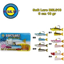 Bakau Soft Lure Bsl 610 #10G (6cm) 1+2 Set