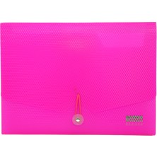 Südor Bölmeli Evrak Çantası Pembe Ofis ve Okul Kullanımı İçin Ergonomik Tasarım 12 Bölmeli