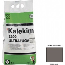 Kalekim Ultrafuga Derz Dolgusu Antrasit 2245 5 kg