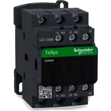 Schneider LC1D09M7 Tesys Deca Kontaktör 3p(3 Na) - Ac-3 440 V 9 A - 220 V Ac Bobin