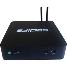 Seclife MP-112 I3-2100 8gb 256GB SSD Dos Siyah Mini Pc