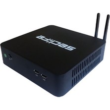 Seclife MP-112 I3-2100 8gb 256GB SSD Dos Siyah Mini Pc