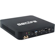 Seclife MP-112 I3-2100 8gb 256GB SSD Dos Siyah Mini Pc