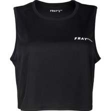 Fray Athletics Black Jasper Crop Top