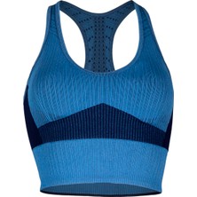 Fray Athletics Blue Topaz Sports Bra