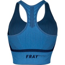 Fray Athletics Blue Topaz Sports Bra