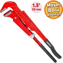 Badem10 Rodex Boru Anahtarı Maşalı Boru Anahtarı 1.5" 55 mm