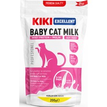 Kıkı Excellent Kedi Süt Tozu (Whey Protein + Inülin) 200 Gr. KC113