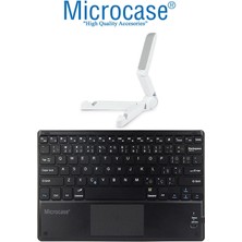 Microcase Huawei Matepad 11 (2023) Bluetooth Touchpad Klavye 25 cm (Tr Sticker) + Tablet Standı - AL2758