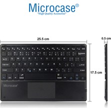 Microcase Huawei Matepad 11 (2023) Bluetooth Touchpad Klavye 25 cm (Tr Sticker) + Tablet Standı - AL2758