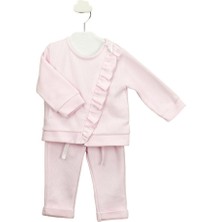 Babidu Brandy Kids Fırfır Detaylı 2li Eşofman Set