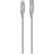 Ttec Usb-C - Lightning Hızlı Şarj Kablosu 150CM 2DK41 Ttec Alumicable Halat Kablo
