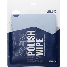 Gyeon Q²m Polishwipe Evo Lazer Kesim Çift Yönlü Cila Bezi - 40X40 cm