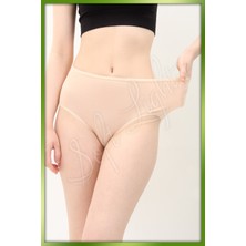 Soft Light 3'lü Bambu Yüksek Bel Bato, Kadın Külot